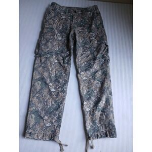 American Eagle Pants 30x28 Camo Cargo Paratrooper Grunge Gorp Core Flex